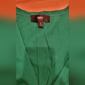 Mossimo Green Sweater